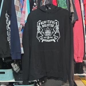 Beautiful Disaster Black Hoodie